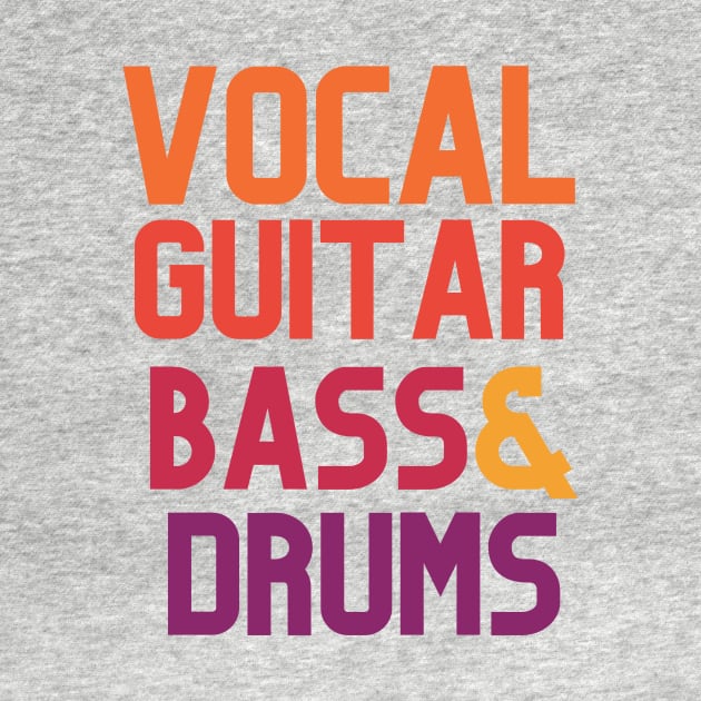 VOCAL GUITAR BASS & DRUM by Musicfillsmysoul